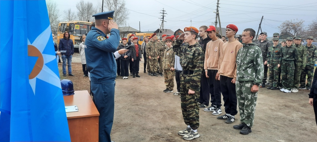 Муниципальный Слет Дружин юных пожарных.